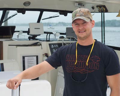 Captain Alex Tamble - Sturgeon Bay Charter Fishing